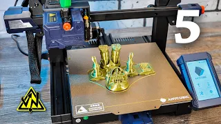 5 КРУТЫХ ВЕЩЕЙ НА 3D ПРИНТЕРЕ ANYCUBIC KOBRA