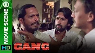 Nana Patekar Angry On Jackie Shroff | Gang