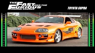 The Fast And The Furious: Engine Sounds - Toyota Supra