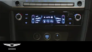 How to Use Climate Control | 2024 G70 | How-To | Genesis USA