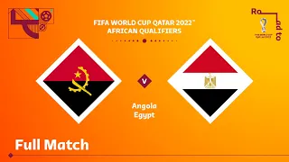 Angola v Egypt | FIFA World Cup Qatar 2022 Qualifier | Full Match