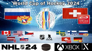 WCH 2024 - #5 - Group B - Russia vs Switzerland