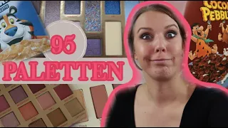 MEGA PALETTEN RANKING | 95 Paletten von Flop zu Top!