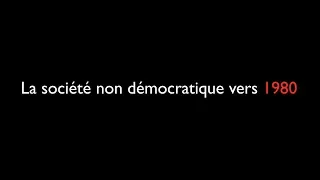 La société non-démocratique vers 1980