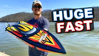 BRUSHLESS FAST & HUGE Self Righting RC Boat - Pro Boat Sonicwake 36" Deep-V RC Speed Boat