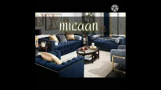Best house 🏠 furniture || sofa set design || MILAAN 💖🥰👌
