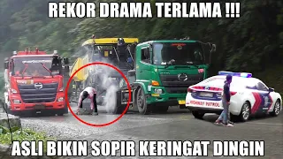 ASLI GAWAT DARURAT !!! Rekor Drama Terlama Bikin Sopir Keringat Dingin di Sitinjau Lauik