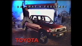 Toyota Hilux (5th Generation 'Junkyard' ft. John Laws) - 1989 Australian TV Commercial