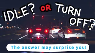 Should you turn your car off at Red Lights? | Related Rates