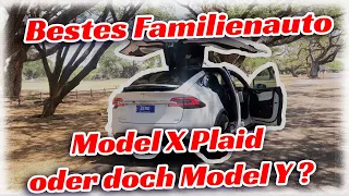 Model X Plaid oder Model Y Long Range? Was ist das bessere Familienauto?