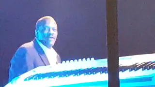 DT sings backgrounds on whats missing with Alexander Oneal
