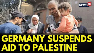 Israel Palestine News | Germany Temporarily Suspends Aid To Palestine | Olaf Scholz | English News