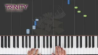 Bendin' the Rules / TRINITY Piano Grade 2 2021-2023 / Synthesia Piano tutorial