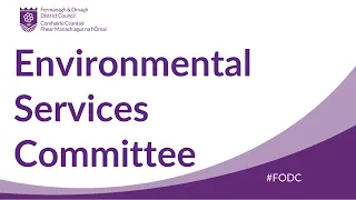 Environmental Services Committee 08/05/2024