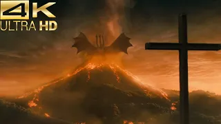 Godzilla: King of the Monsters (2019) - Ghidorah Alpha Call Scene | 4K ULTRA HD