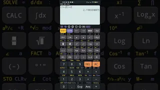 Scientific Calculator in Android Phone for Solving Fibonacci Numbers