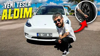 Video Çekmek İçin TESLA MODEL Y Satın Aldım! Mat Kapladık 🔥