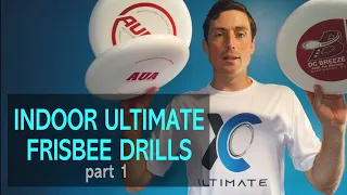 Indoor Ultimate Frisbee Training Drills | Part 1