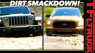 Can the New Ford Ranger Keep Up with the New Jeep Gladiator Off-Road? The Results Are Surprising!