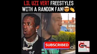 Lil Uzi Vert Freestyle with Random Fan In The Street