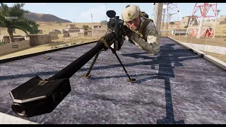 US sniper destroys ammunition dumps