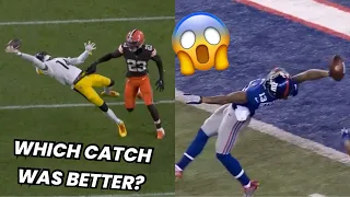 Odell Beckham Catch Vs George Pickens Catch Vs Browns (Steelers vs Browns week 2 highlights)