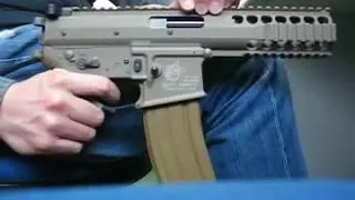 Daytona Gun HPA WE PDW with bolt lock testing