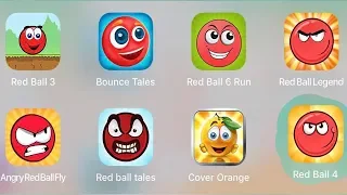 Red Ball 6 Fun, Red Ball 4,Red Ball3,Legend,Bounce Tales,Angry Redball,Red Ball Tales,Cover Orange