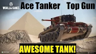 World of Tanks PS4/XBOX - Cromwell Knight - Ace Tanker, Top Gun - subtitle text commentary