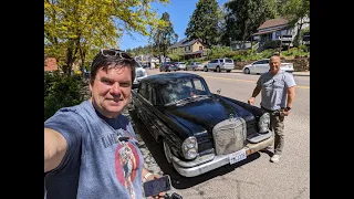 1961 Mercedes-Benz 220Sb - W111 - 1st road trip after 30 years in the weeds.