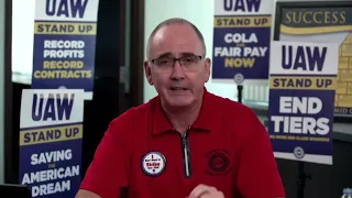 UAW president outlines strike plans against Big Three Detroit automakers