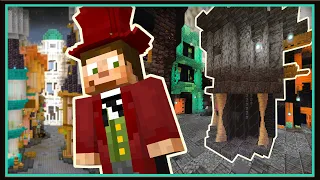 Hermitcraft 8 Episode 19: Building Grian's SPOOKY ALLEY!