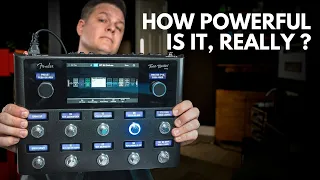 How much can you put into a preset in the Fender Tone Master Pro?