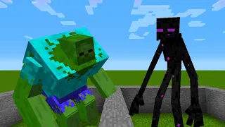 mutant zombie versus mutant enderman