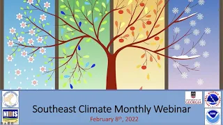 Southeast Climate Monthly Webinar + ﻿Flood Climatology and State Climate Summaries