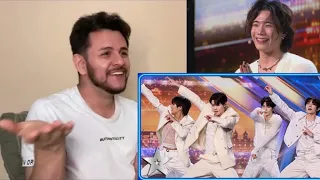 First Reaction | K-pop boyband BLITZERS (블리처스) cover Shawn Mendes hit | Auditions | BGT 2024