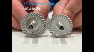 23 Shimano Vanquish Kutu açılışı ve ürün incelemesi