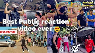 When Bodybuilder goes out to the street in Shirtless | #publicreaction #bodybuilder #fitnessmodel |