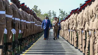 SEE WHAT HAPPENED AS PRESIDENT RUTO PRESIDED OVER OFFICER CADETS COMMISSIONING PARADE IN LANET!!