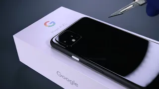 Pixel 4 XL (Just Black) Unboxing - ASMR