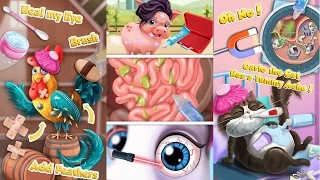 Farm Lake City Animal Hospital 2 Fun Animal Games for Children Animals Doctor Pet Care Kids Games