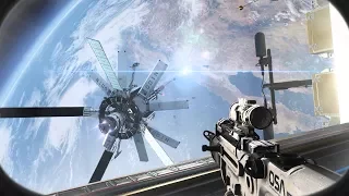 INSANE COMBAT IN SPACE ! In Cool FPS Game Call of Duty Ghosts