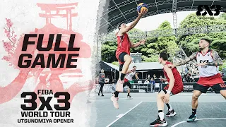 Antwerp v Jeddah | Full Game | FIBA 3x3 World Tour - Utsunomiya Opener 2022