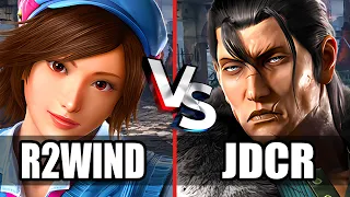 Tekken 8 🔥 R2WIND (ASUKA) vs JDCR (DRAGUNOV) 🔥 High Level Gameplay