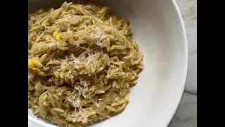 WHAT'S FOR DINNER | MOLLY BAZ | ORZO AL LIMONE