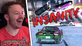 INSANE Physics and Difficulty! NFS Carbon Insanity Mod! | KuruHS