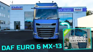 DAF Euro 6 MX-13 Sound & Engine Pack Mod For ETS2 1.48 | ETS2 1.48 MODS