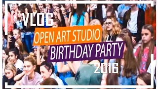 Open Art Studio | День рождения 2016 | Яна Заец & Ольга Фреймут | Milena Way