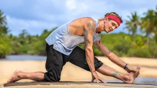 20 Min Yoga For Hamstrings, Legs, & Low Back | The Best Damn Lower Body Yoga Relief 🇧🇷