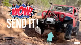 Toyota vs Jeep off-road at Chappie OHV. Fj40, Rubicon, Tundra, and 4Runner